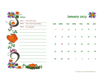 Monthly Kid Kindergartewn Calendar